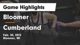 Bloomer  vs Cumberland  Game Highlights - Feb. 20, 2023