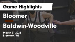 Bloomer  vs Baldwin-Woodville  Game Highlights - March 3, 2023