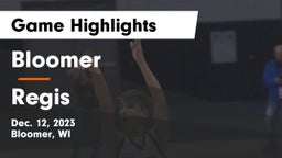 Bloomer  vs Regis  Game Highlights - Dec. 12, 2023