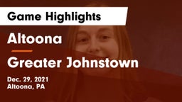 Altoona  vs Greater Johnstown  Game Highlights - Dec. 29, 2021