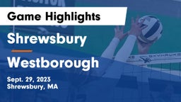 Shrewsbury  vs Westborough Game Highlights - Sept. 29, 2023