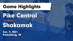 Pike Central  vs Shakamak  Game Highlights - Jan. 9, 2021