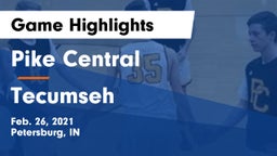 Pike Central  vs Tecumseh  Game Highlights - Feb. 26, 2021