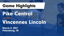 Pike Central  vs Vincennes Lincoln  Game Highlights - March 5, 2021