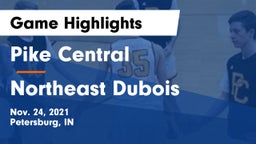Pike Central  vs Northeast Dubois  Game Highlights - Nov. 24, 2021