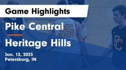 Pike Central  vs Heritage Hills  Game Highlights - Jan. 13, 2023