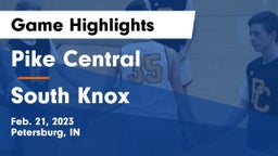 Pike Central  vs South Knox  Game Highlights - Feb. 21, 2023