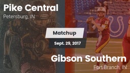 Matchup: Pike Central High vs. Gibson Southern  2017