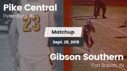 Matchup: Pike Central High vs. Gibson Southern  2018