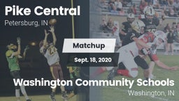Matchup: Pike Central High vs. Washington Community Schools 2020
