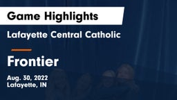 Lafayette Central Catholic  vs Frontier Game Highlights - Aug. 30, 2022
