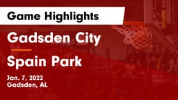Gadsden City  vs Spain Park  Game Highlights - Jan. 7, 2022