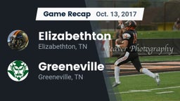 Recap: Elizabethton  vs. Greeneville  2017