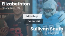 Matchup: Elizabethton High vs. Sullivan South  2017