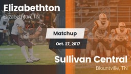 Matchup: Elizabethton High vs. Sullivan Central  2017