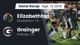 Recap: Elizabethton  vs. Grainger  2018