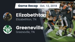 Recap: Elizabethton  vs. Greeneville  2018