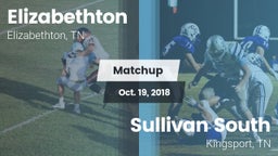 Matchup: Elizabethton High vs. Sullivan South  2018