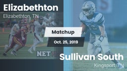 Matchup: Elizabethton High vs. Sullivan South  2019