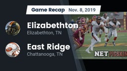 Recap: Elizabethton  vs. East Ridge  2019