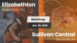 Matchup: Elizabethton High vs. Sullivan Central  2020