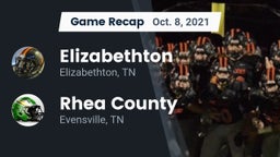 Recap: Elizabethton  vs. Rhea County  2021