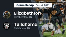 Recap: Elizabethton  vs. Tullahoma  2021