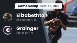 Recap: Elizabethton  vs. Grainger  2022