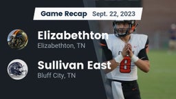 Recap: Elizabethton  vs. Sullivan East  2023