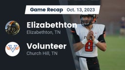 Recap: Elizabethton  vs. Volunteer  2023