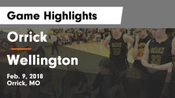 Orrick  vs Wellington Game Highlights - Feb. 9, 2018