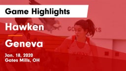 Hawken  vs Geneva  Game Highlights - Jan. 18, 2020