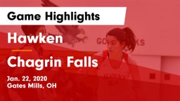 Hawken  vs Chagrin Falls  Game Highlights - Jan. 22, 2020