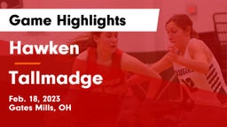 Hawken  vs Tallmadge  Game Highlights - Feb. 18, 2023