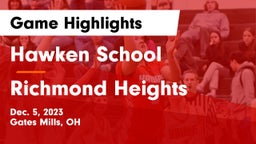 Hawken School vs Richmond Heights  Game Highlights - Dec. 5, 2023