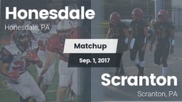 Matchup: Honesdale High vs. Scranton  2017