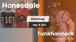 Matchup: Honesdale High vs. Tunkhannock  2017