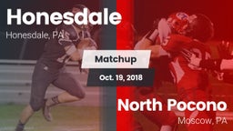Matchup: Honesdale High vs. North Pocono  2018