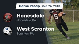 Recap: Honesdale  vs. West Scranton  2018