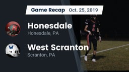 Recap: Honesdale  vs. West Scranton  2019