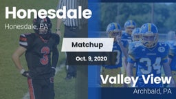 Matchup: Honesdale High vs. Valley View  2020