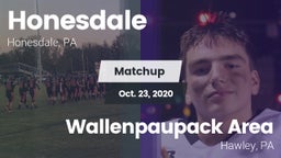 Matchup: Honesdale High vs. Wallenpaupack Area  2020