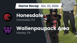 Recap: Honesdale  vs. Wallenpaupack Area  2020