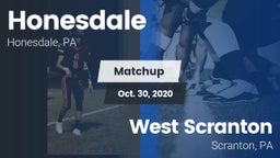 Matchup: Honesdale High vs. West Scranton  2020