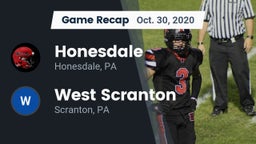 Recap: Honesdale  vs. West Scranton  2020