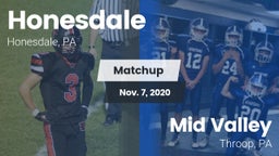 Matchup: Honesdale High vs. Mid Valley  2020