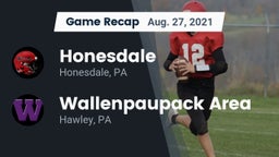 Recap: Honesdale  vs. Wallenpaupack Area  2021