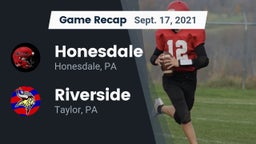 Recap: Honesdale  vs. Riverside  2021