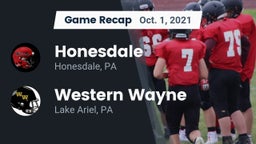 Recap: Honesdale  vs. Western Wayne  2021