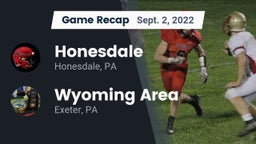 Recap: Honesdale  vs. Wyoming Area  2022
